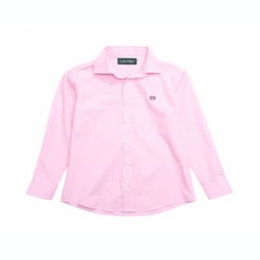 Ralph Lauren Big Boy's Woven Shirt Pink Size 8. View a larger version of this product image.