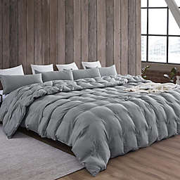 Byourbed Snorze Cloud Comforter - Coma Inducer - Oversized Alaskan King in Iron Gray