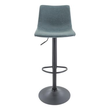 LeisureMod Tilbury Modern Adjustable Bar Stool With Footrest & 360-Degree Swivel Set of 2. View a larger version of this product image.