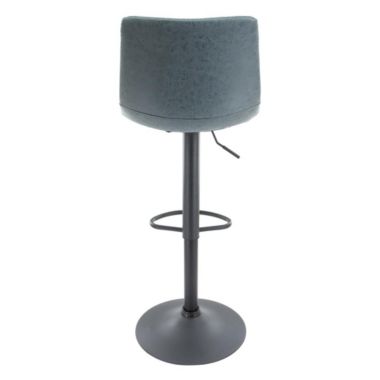 LeisureMod Tilbury Modern Adjustable Bar Stool With Footrest & 360-Degree Swivel Set of 2. View a larger version of this product image.