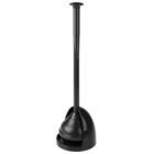 Alternate image 1 for mDesign Toilet Bowl Plunger Set with Drip Tray, Compact Storage
