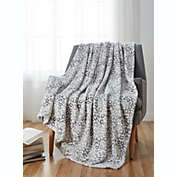 Kate Aurora Safari Living Leopard Print Ultra Soft & Plush Oversized Accent Throw Blanket - 50 in. W x 70 in. L