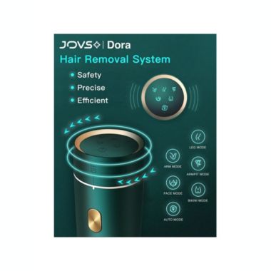 JOVS Dora IPL Hair Removal Device for Permanent Painless Hair Laser Removal with Unlimited Flashes For Body and Face, Home-Use Device. View a larger version of this product image.