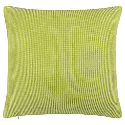 PiccoCasa Decor Soft Corduroy Corn Striped Throw Pillow Cover, Light Green 20