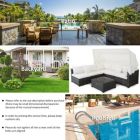 Alternate image 1 for Costway 6 Pieces Outdoor Patio Retractable Canopy Furniture Set