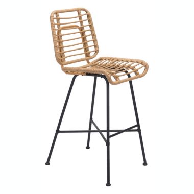 Slickblue Murcia Bar Chair (Set of 2) Natural. View a larger version of this product image.