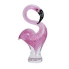 Alternate image 0 for Beachcombers Medium Pink Flamingo Glass Art Figurine 7.5 Inch