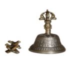 Alternate image 0 for Cottage Handicraft, Tibetan Bell & Dorje, Small with free Elephant Gift