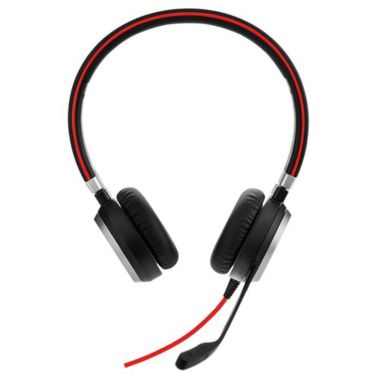 Jabra Evolve 40 UC Stereo (Single Pack) Stereo Corded Headset. View a larger version of this product image.