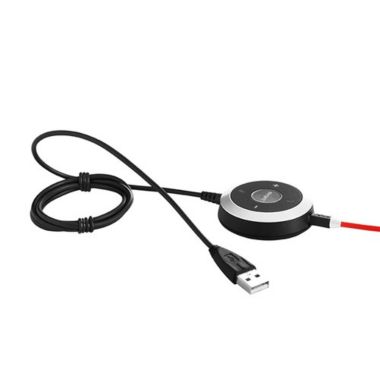 Jabra Evolve 40 UC Stereo (Single Pack) Stereo Corded Headset. View a larger version of this product image.