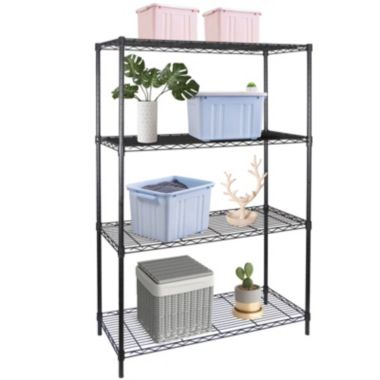 Segawe 4-Tier Steel Organizer Wire Rack Heavy Duty Storage Shelving Unit Kitchen. View a larger version of this product image.