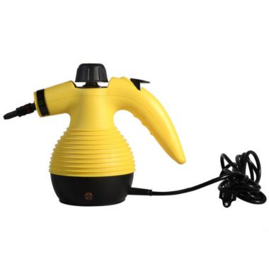 Slickblue 1050W Multi-Purpose Handheld Pressurized Steam Cleaner-Yellow. View a larger version of this product image.