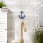 Alternate image 1 for Accent Plus Blue Anchor Wall Hook