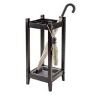 Alternate image 1 for Jana Umbrella Stand with Tray, Espresso
