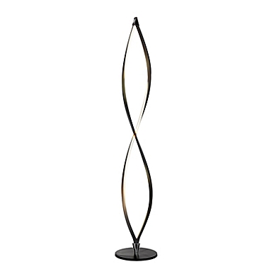 Twist LED Floor Lamp - Black. View a larger version of this product image.