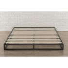 Alternate image 0 for Slickblue Full size 6-inch Low Profile Metal Platform Bed Frame with Wooden Slats