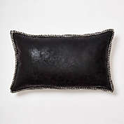 Dormify Stella Throw Pillow 12" x 20" Black