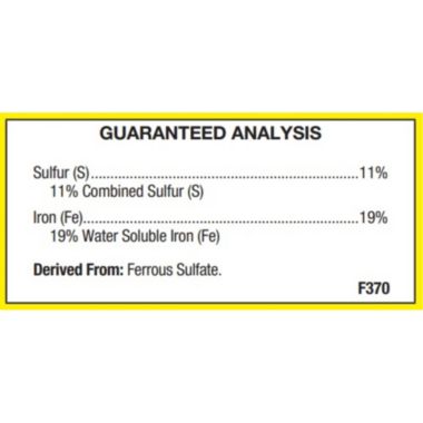 VPG (#32340) Hi-Yield Iron Sulfate, 4# bag. View a larger version of this product image.