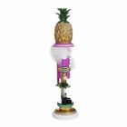Alternate image 2 for Hollywood Pineapple Hat Nutcracker HA0473 19.5 Inch New