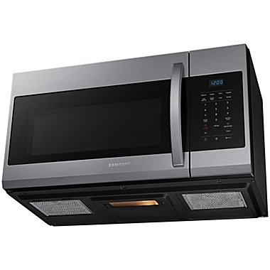 1.7 Cu. Ft. Stainless Over-The-Range Microwave. View a larger version of this product image.