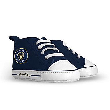 BabyFanatic Prewalkers - MLB Milwaukee Brewers - Officially Licensed Baby Shoes. View a larger version of this product image.
