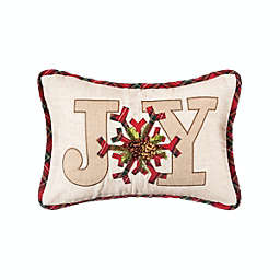 C&F Home Joy Embroidered Pillow