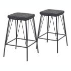 Alternate image 0 for Slickblue Samuel Barstool (Set of 2) Vintage Black