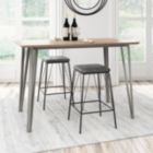 Alternate image 1 for Slickblue Samuel Barstool (Set of 2) Vintage Black