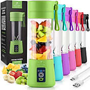 Zulay Kitchen RechargeablePortable Blenders For Shakes And Smoothies - Green