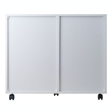 Winsome 30.71"W Halifax Wide Cabinet with 5 Gliding Drawers - White. View a larger version of this product image.