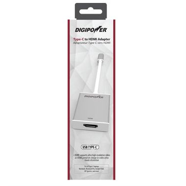 Digipower - Type-C Hub w/HDMI Adapter 15cm. View a larger version of this product image.