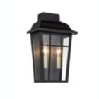 Alternate image 0 for ELE Light & Decor Ellington Black Outdoor Hardwired Wall Lantern Sconce with No Bulbs Included