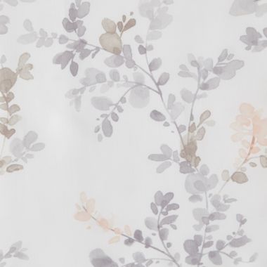 Saturday Knight Ltd Greenhouse Leaves Branches Fabric Bath Shower Curtain - 70" x 72", Multi. View a larger version of this product image.