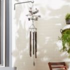 Alternate image 1 for Accent Plus Weathervane Wind Chime - Rabbit