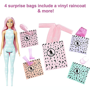 Barbie Color Reveal Doll with 7 Surprises, Sunshine & Sprinkles Series HCC57. View a larger version of this product image.