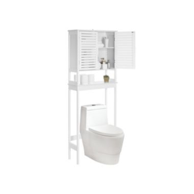 BreeBe Over-The-Toilet Storage White. View a larger version of this product image.