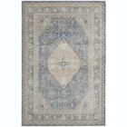Alternate image 0 for Kathy Ireland Malta Multi Bordered Traditional Indoor Area Rug Blue 3'11" x 5'7"
