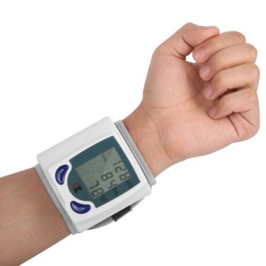 Generic Digital Wrist Blood Pressure Monitor (Measures Pulse, Diastolic and Systolic, Best Reading, High Normal and Low). View a larger version of this product image.