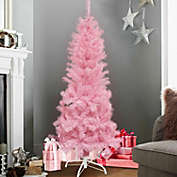 Kitcheniva 4.5ft Artificial Pink Christmas Tree