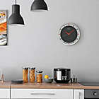 Alternate image 2 for Seiko 12" Mari Art Deco Wall Clock, Gray