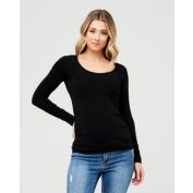 Ripe Maternity Organic Tube Top Black