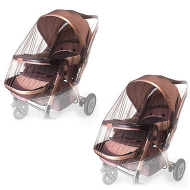 Kitcheniva Coffee 2Pcs Baby Mosquito Net Stroller Car Seat Cover. View a larger version of this product image.