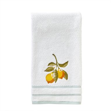 SKL Home By Saturday Knight Ltd Vern Yip Citrus Grove Bath Towel - 27X50", White. View a larger version of this product image.