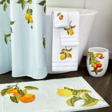 SKL Home By Saturday Knight Ltd Vern Yip Citrus Grove Bath Towel - 27X50", White. View a larger version of this product image.