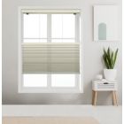 Alternate image 1 for Linen Avenue Custom Cordless 46" W x 48" H Seashell Top Down Bottom Up Light FIltering Cellular Shade