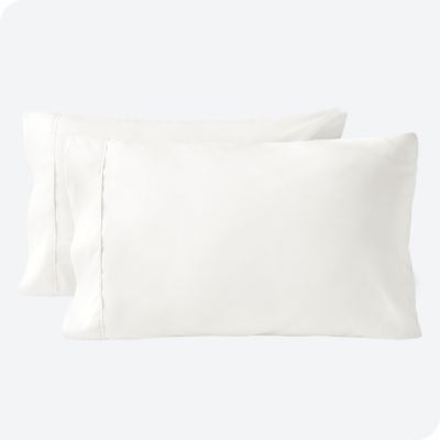 New King Size Pillowcase Set DKNY Neutral Tan Cream Soft Mix Match Crisp Cotton 