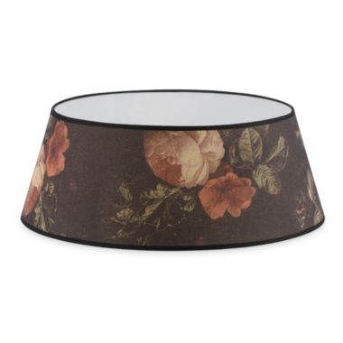 Tree Nest Gallery Collar Base Cover for Christmas Tree Stands, Large, Floral. View a larger version of this product image.