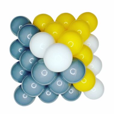 Boomboleo Pit Balls Set 200-piece Yellow Star. View a larger version of this product image.