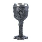 Alternate image 0 for Dragon Crest Stone-Look Old World Goblet with Nautical Mermaid Design