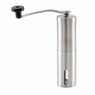 Smilegive Home Portable Stainless Steel Manual Coffee Grinder with Ceramic Burr Bean Mill XH. View a larger version of this product image.